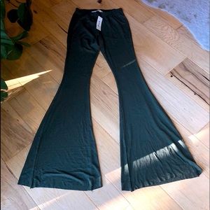 Three Bird Nest Flared Pants